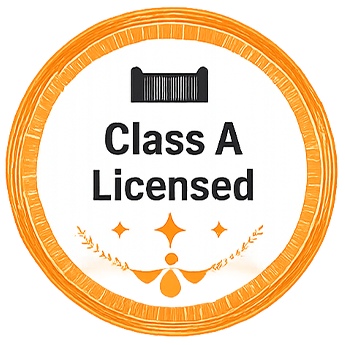 Class A Licensed Badge